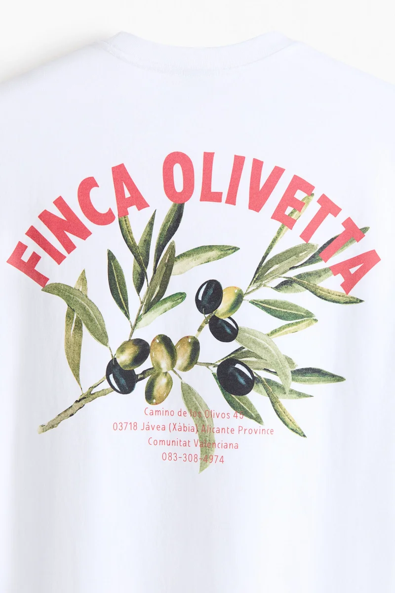 H&M Relaxed Fit Cotton T-shirt