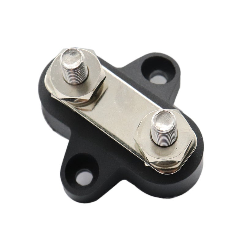 48V Dual Terminal Heavy Duty Power Distribution Block for Car Boat (Black) - Image 3