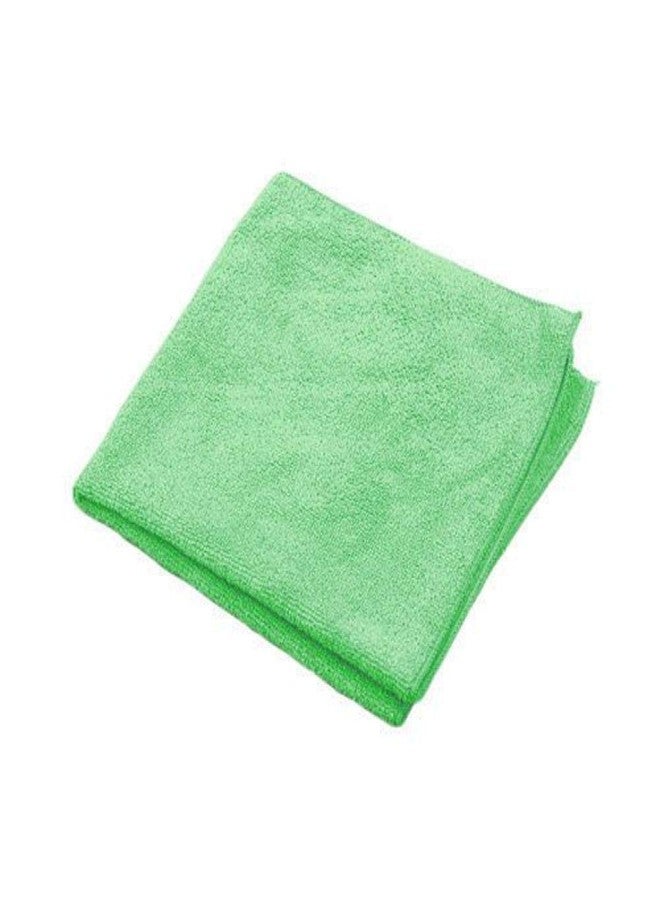 Hospeco Micro Fiber Towel 12 X 12 Green, 300 GSM 18DZ/CS - Image 1