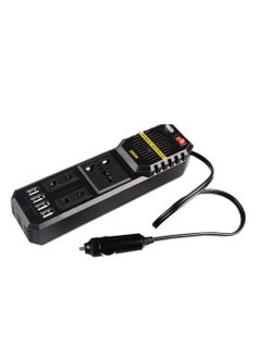 POWER Car Power Inverter 200W DC 12V to AC 220V Car Power Inverter with 4 USB Ports Multi-Protection Car Charger Adapter  - Image 5