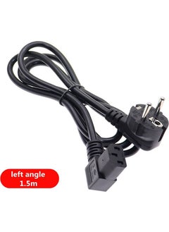 Belirtilmemiş Brand C13 Power Power Cable - 90 Degree L End Left Angled - Standard Power Cable - 1.8 m  - Image 3