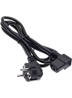 Belirtilmemiş Brand C13 Power Power Cable - 90 Degree L End Left Angled - Standard Power Cable - 1.8 m  - Image 4