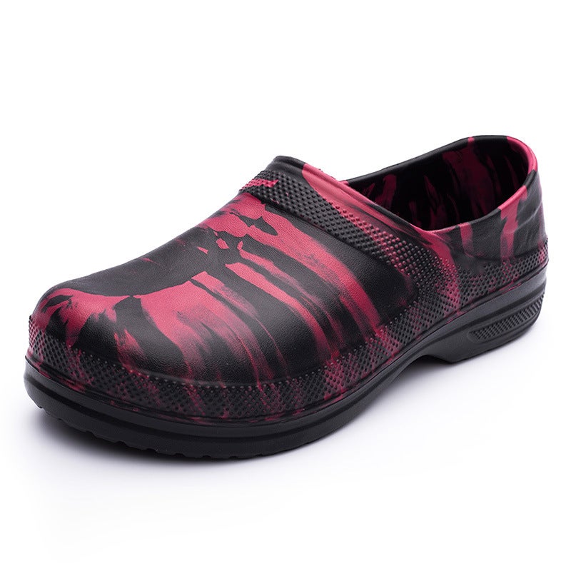 Waterproof Chef Shoes Women'S Kitchen Special Work Shoes Men'S Canteen Kitchen Oil-Proof Non-Slip Shoes Water Shoes Rubber Shoes - Image 1