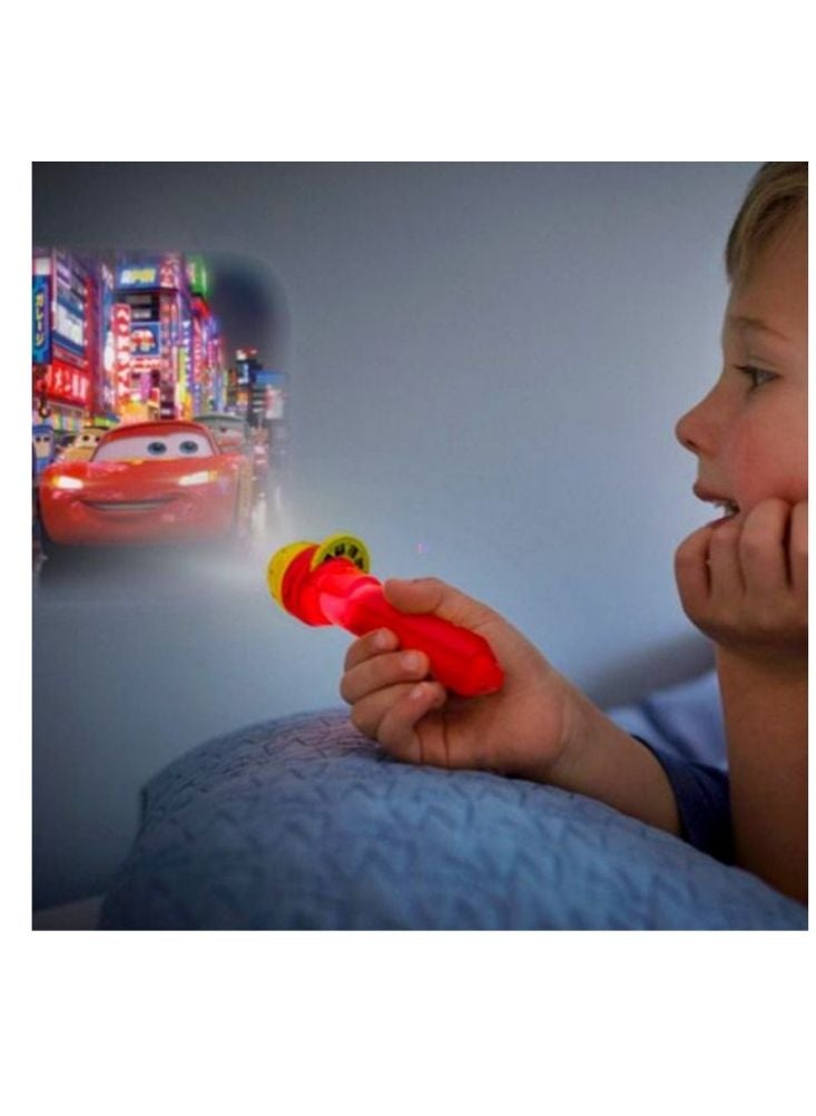 Philips Disney Cars LED Projector Flashlight – 2-in-1 Toy Torch with 24 Images - Image 2