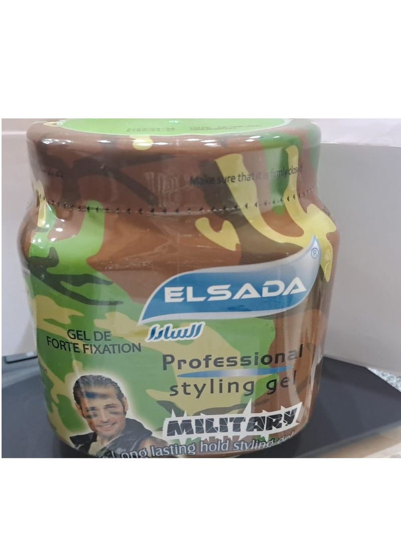 السادا جل احترافي لشعر قوي جداً عسكري 1000ملليلتر - Image 1