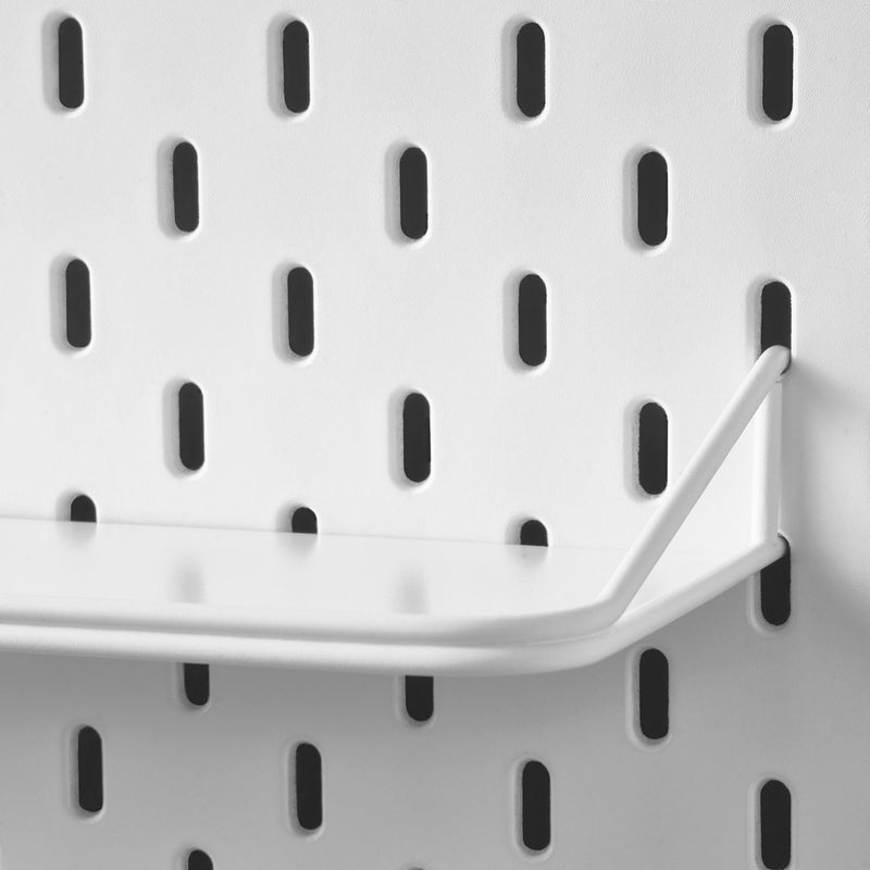 Skadis Pegboard Display Shelf, White Steel, 32 cm - Image 4