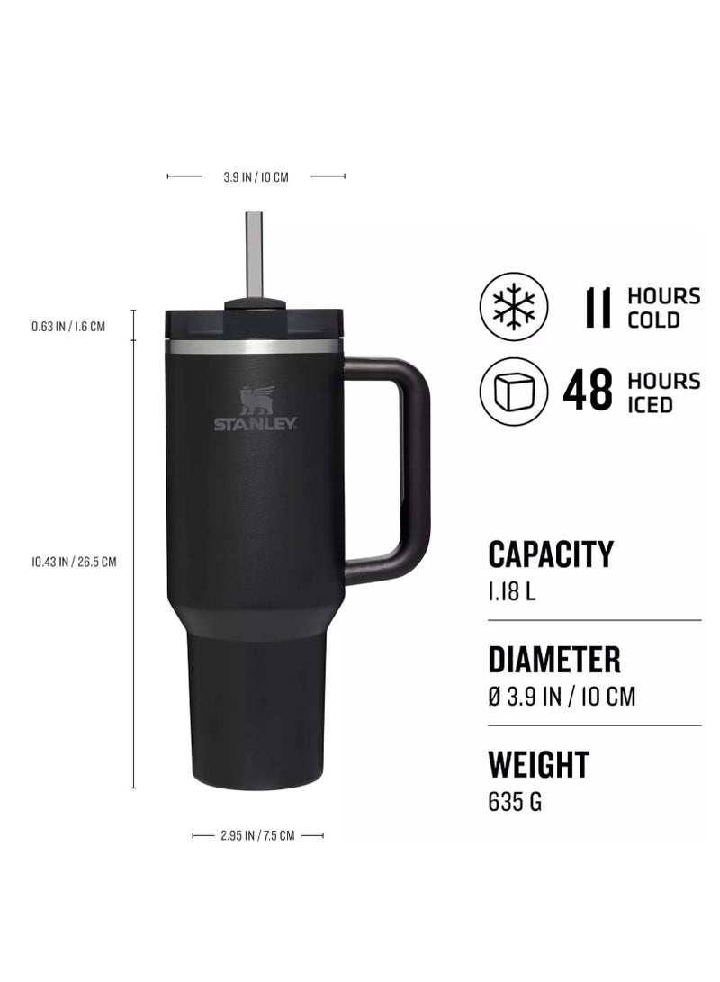 Stanley cup H2.0 Stainless Steel with Lid and Straw for Water Iced Tea,Coffee and Smoothie - Image 3