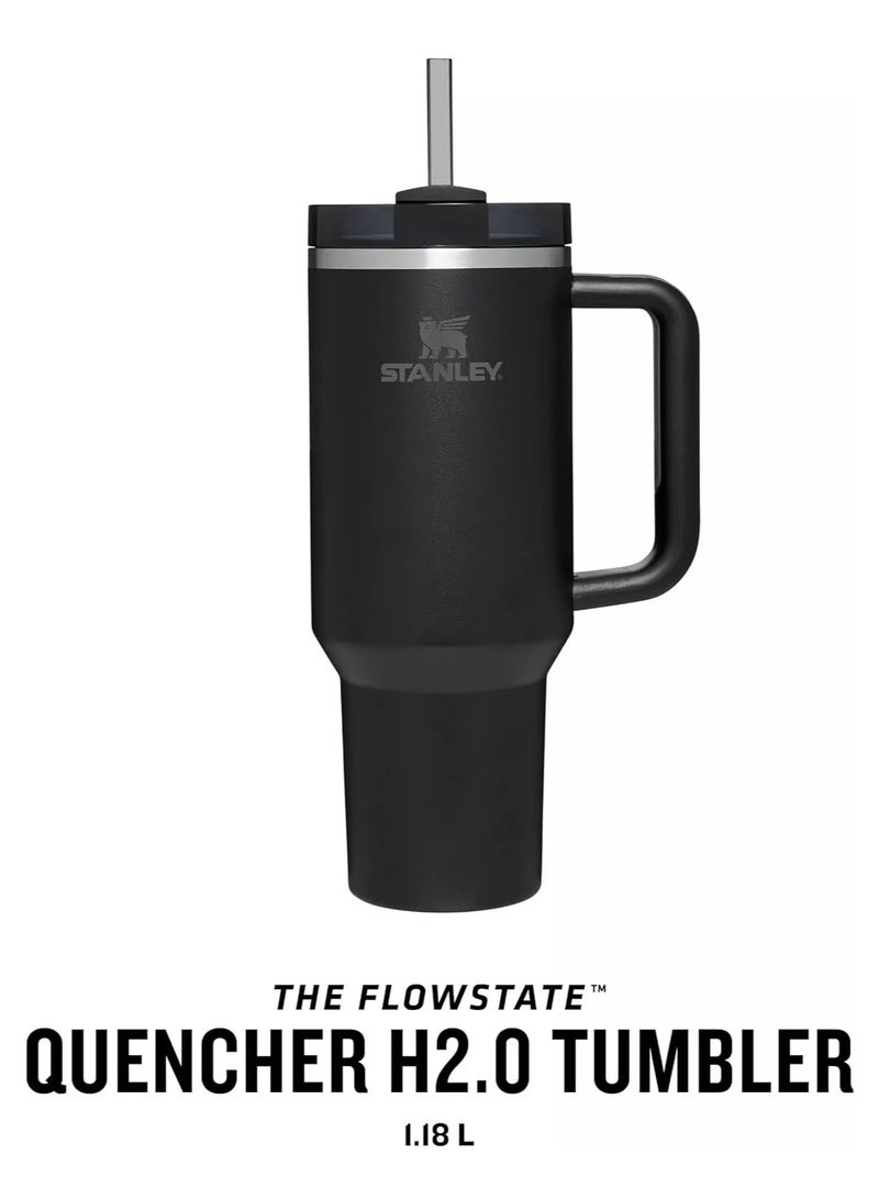 Stanley cup H2.0 Stainless Steel with Lid and Straw for Water Iced Tea,Coffee and Smoothie - Image 4