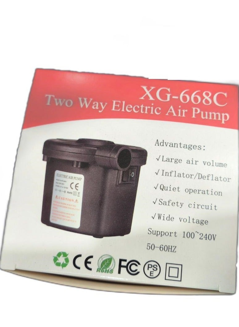 Generic Electric Air Mattress Portable Camping Pump  - Image 5