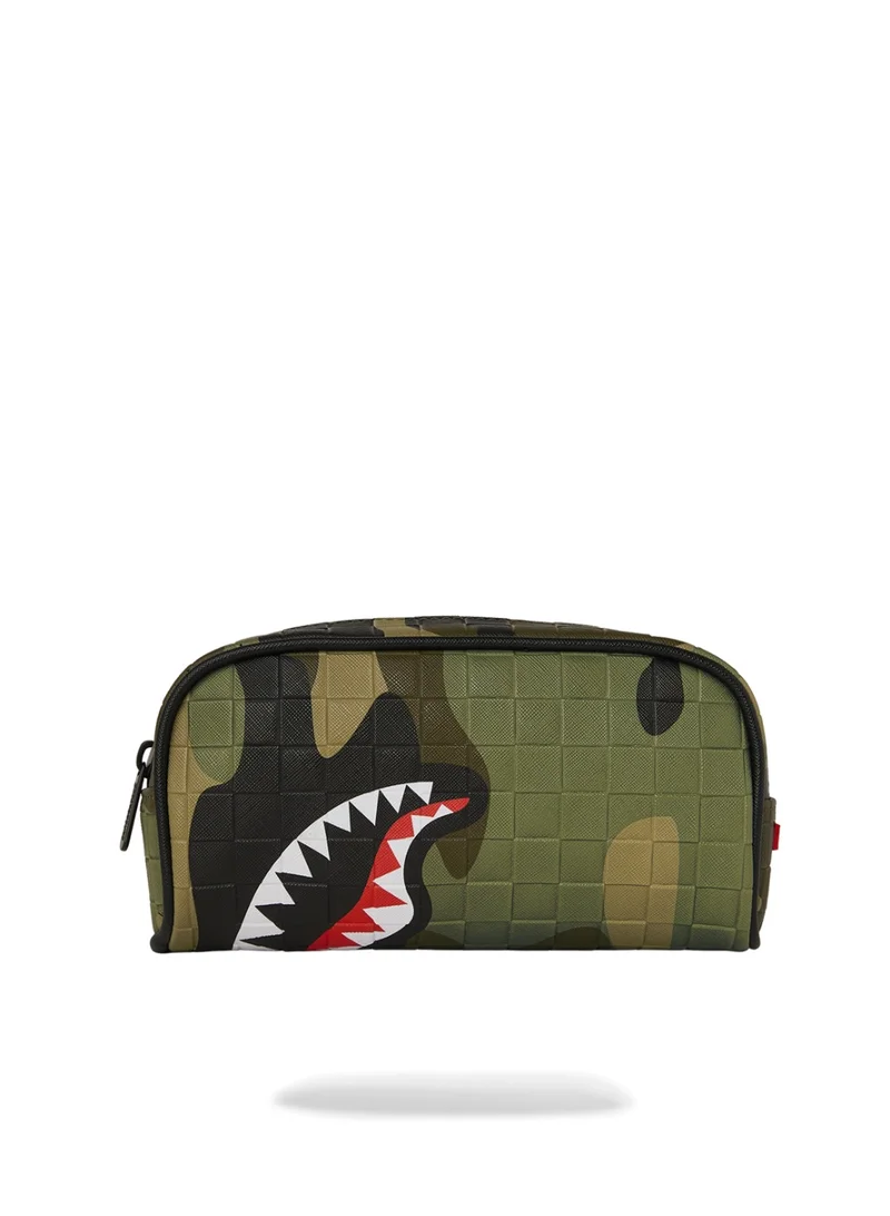 SPRAYGROUND SG WOODLAND CAMO CHECK POUCH