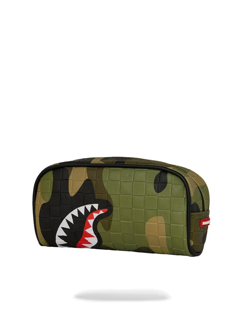 SPRAYGROUND  SG WOODLAND CAMO CHECK POUCH  | Best Price UAE