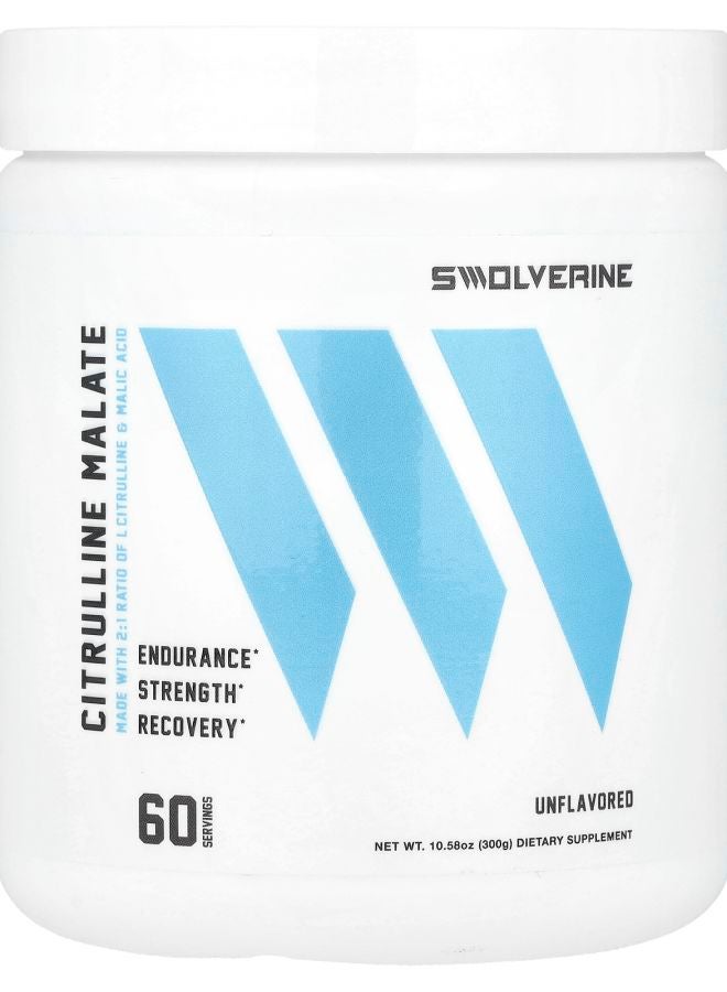 Swolverine Citrulline Malate Unflavored 10.58 oz (300 g)