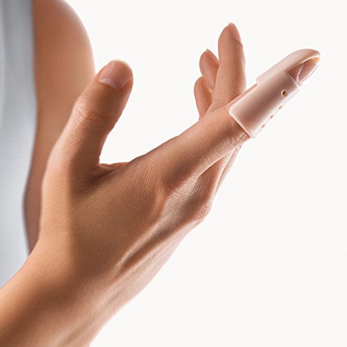 solace care جبيرة إصبع ماليت سولاس كير لتثبيت مفصل DIP وحماية الكسور للرجال والنساء L 60 W 32mm - Image 2