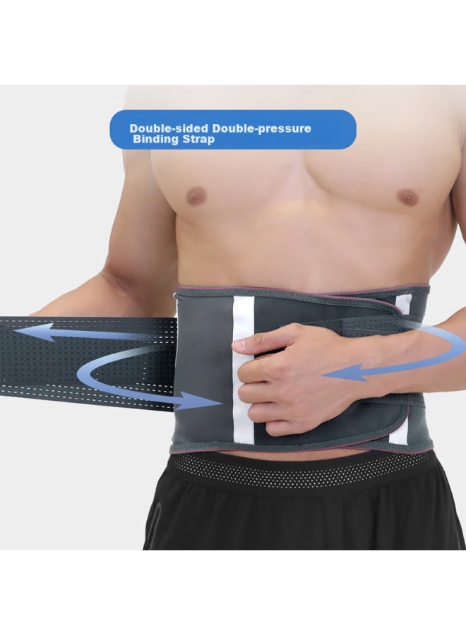 PROIRON حزام دعم الظهر بولا آي، حزام خصر قابل للتنفس لفصل الصيف، مشد خصر، حزام دعم البطن، حزام لياقة رياضية، حجم XL - Image 5