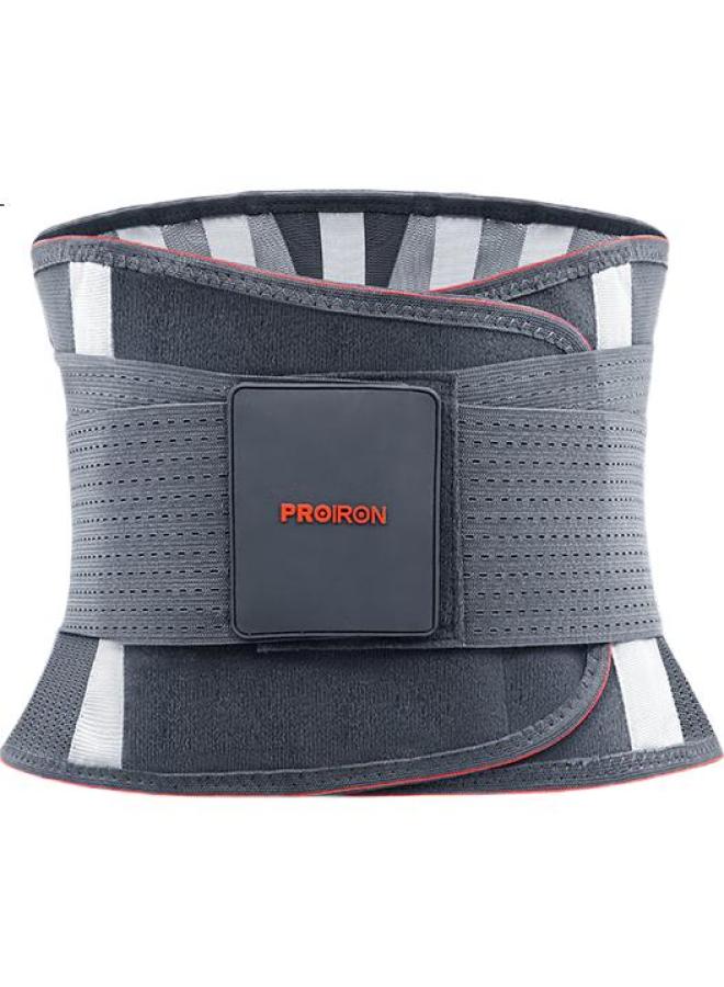 PROIRON حزام دعم الظهر بولا آي، حزام خصر قابل للتنفس لفصل الصيف، مشد خصر، حزام دعم البطن، حزام لياقة رياضية، حجم XL - Image 2