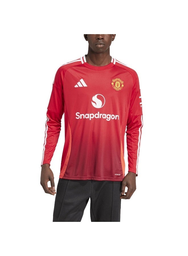 adidas Originals Mufc H Jsy L Red Football Jerseys For Men Xs  - Image 5