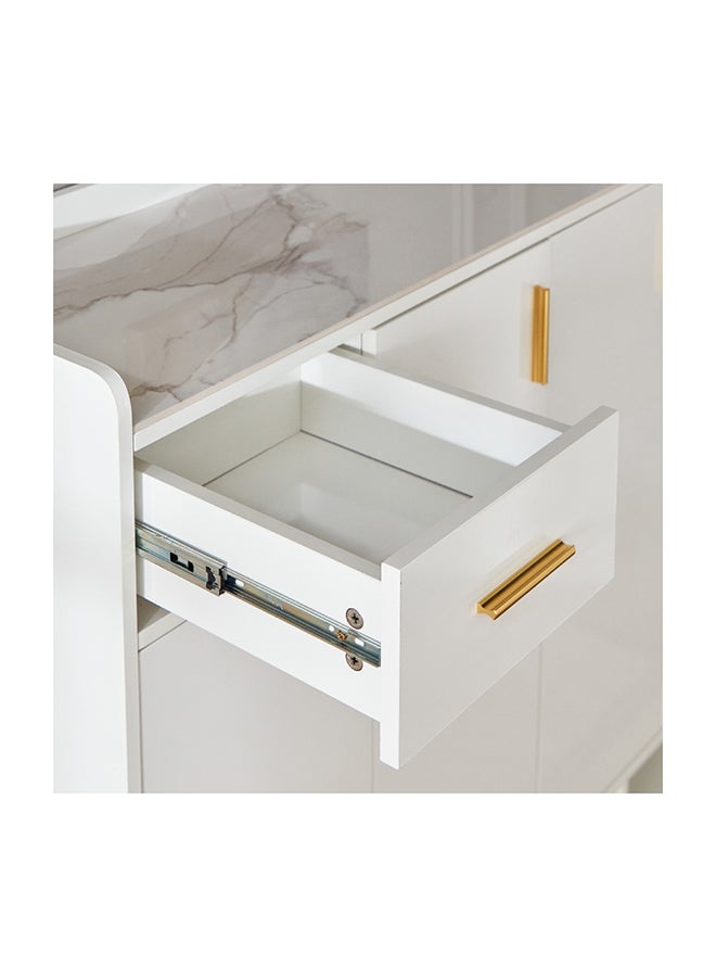 هوم بوكس خزانة أحذية حجر ملبد لـ22 زوج بـ4 أبواب ودرج من بيرل - Image 5