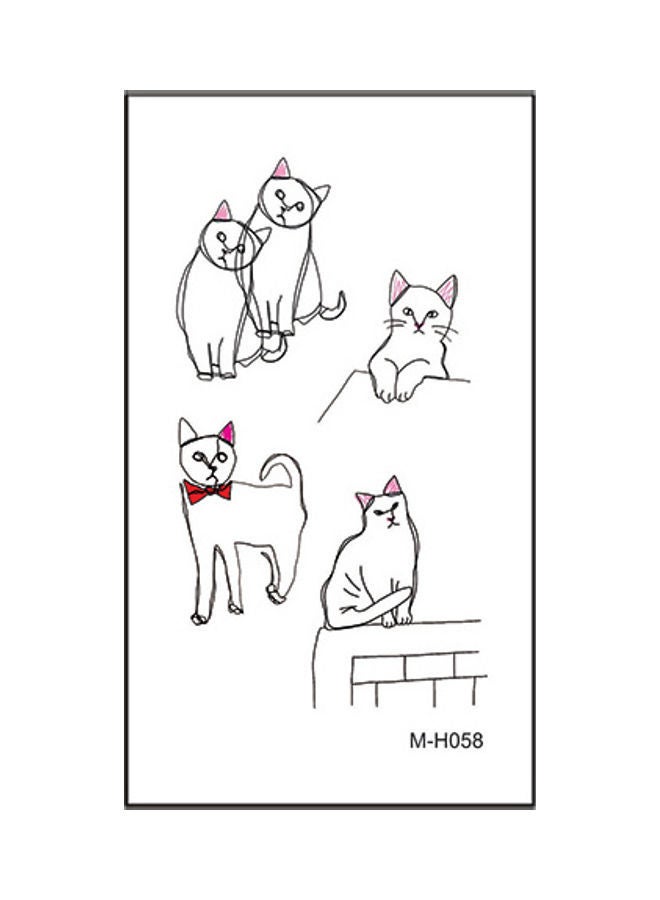 NIBEMINENT Waterproof Fashionable Temporary Tattoo Sticker Multicolour - Image 1