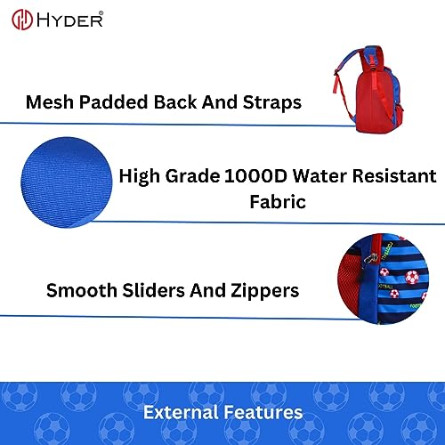 HYDER 35L Latest And Trendy Stylish Waterproof College/Casual/School Bag/Backpack For Kids, Boys, Girls, Men And Women | Best Bags For Everyday Use (Royal Blue) - Image 4