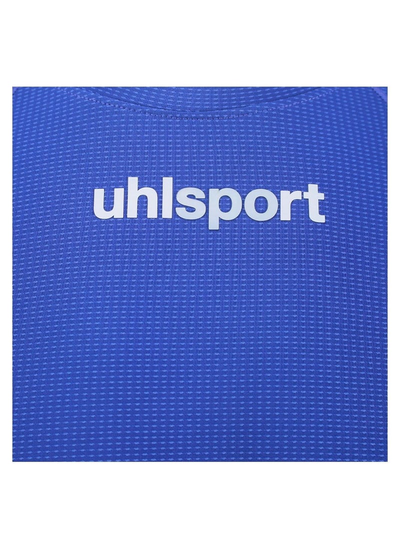 UHLSPORT - Men's T-Shirt, For all kind of sports training, Round Neck, Very light elastic fabric, Regular Fit, Short sleeves, Sewn on the outside - Image 1