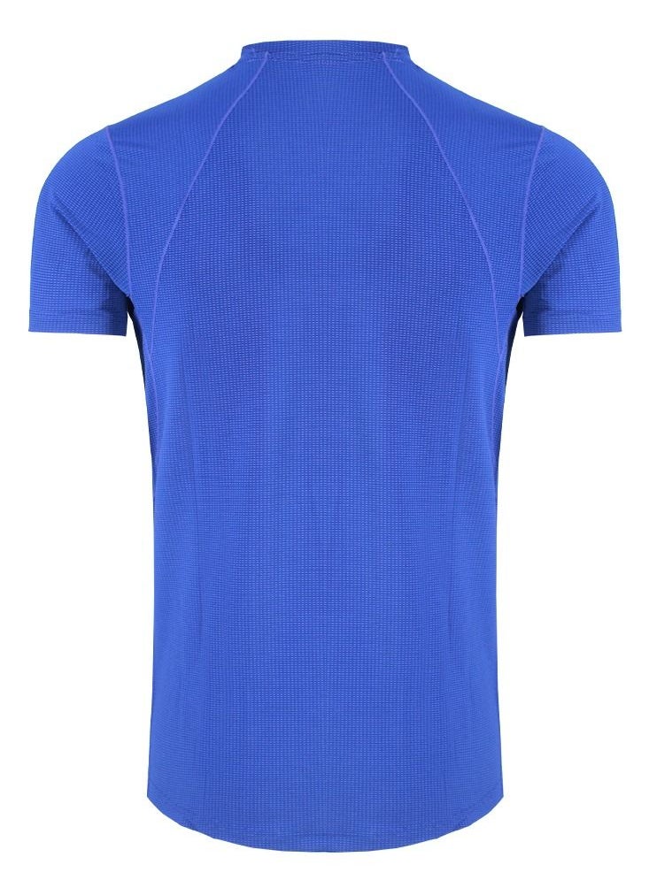 UHLSPORT - Men's T-Shirt, For all kind of sports training, Round Neck, Very light elastic fabric, Regular Fit, Short sleeves, Sewn on the outside - Image 1