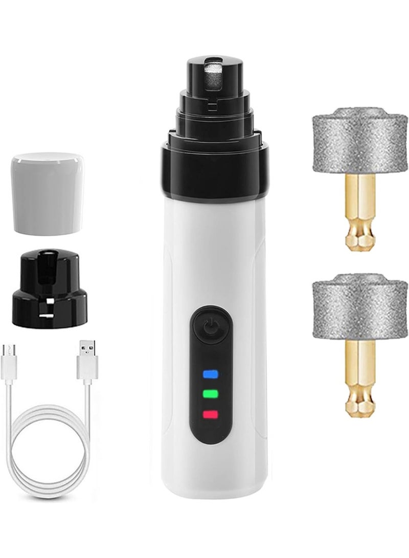 general Silent Groom Pro Nail Grinder Cordless, Silent Groom Pro for Dogs and Cats, Dog Nail Trimmer Quick USB Charge with Replacement Grinding Heads - Image 1
