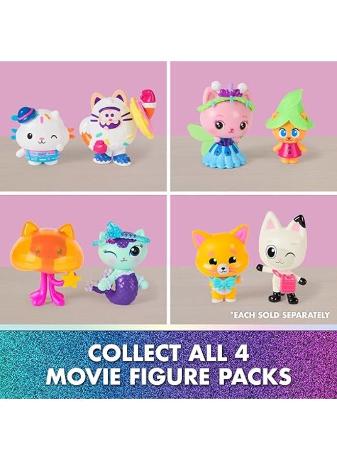 Gabby's Dollhouse مجموعة شخصيات فيلم منزل دمى غابي 2-باك متنوع - Image 3