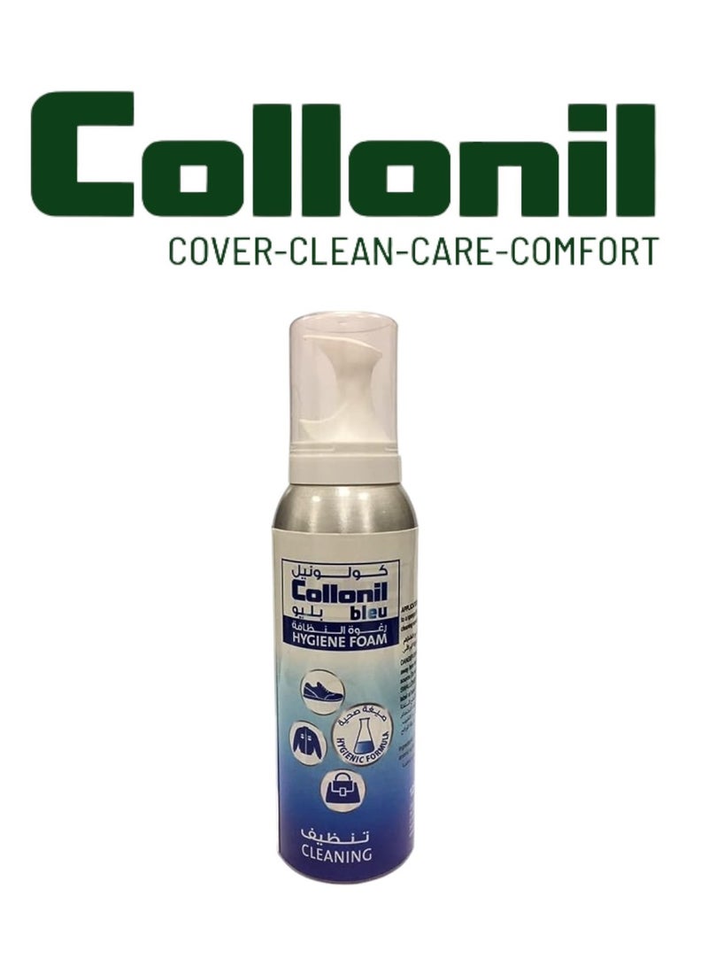 Collonil Collonil Bleu Hygiene Foam – Deep-Cleaning Foam for Leather & Textiles (125ml)  - Image 1