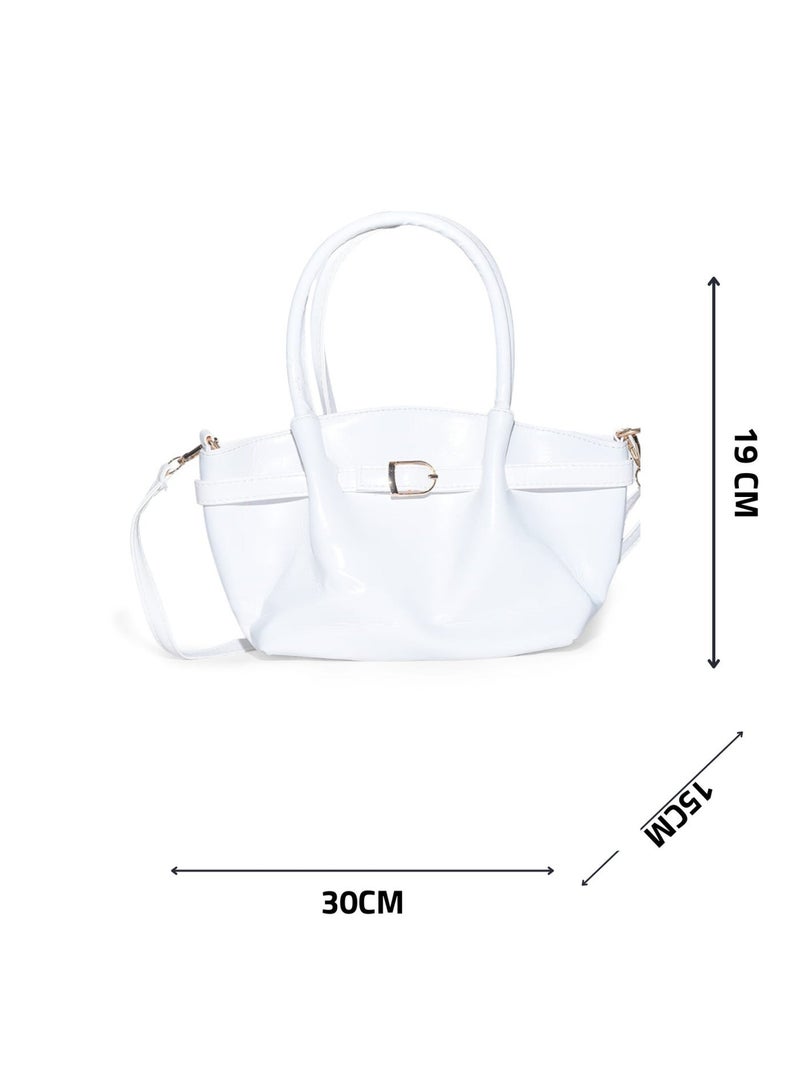 شنطة جلد حريمي مودرن 3 استخدام – تناسب الشغل والخروجات - Image 4