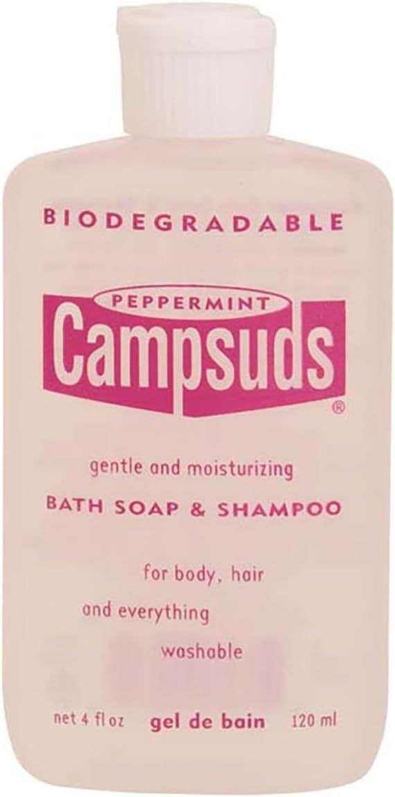 Camp Suds Bath & Shampoo 4oz (Peppermint)