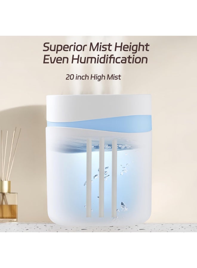 humidifiers for bedroom  Easy to Fill & Clean  Quiet Cool Mist Air Humidifier for Diffuser with Home Baby Nursery & Plants  - Image 4