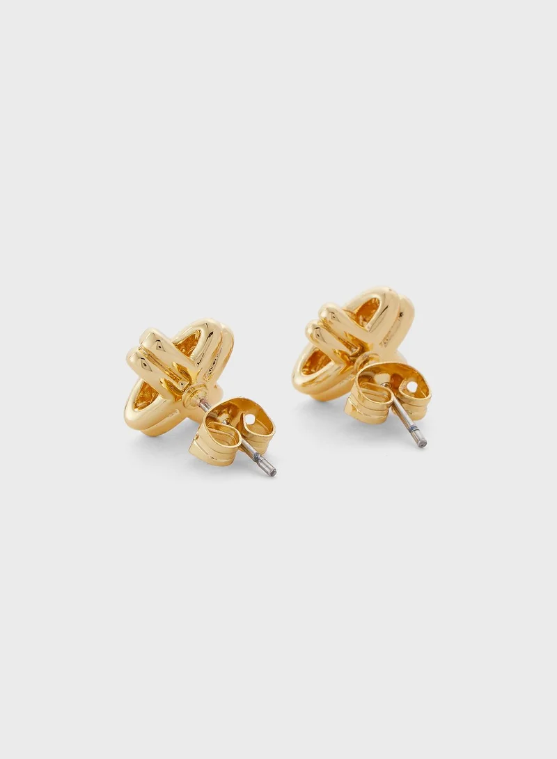Ted Baker Bomwie Nautical Knot Stud Earrings