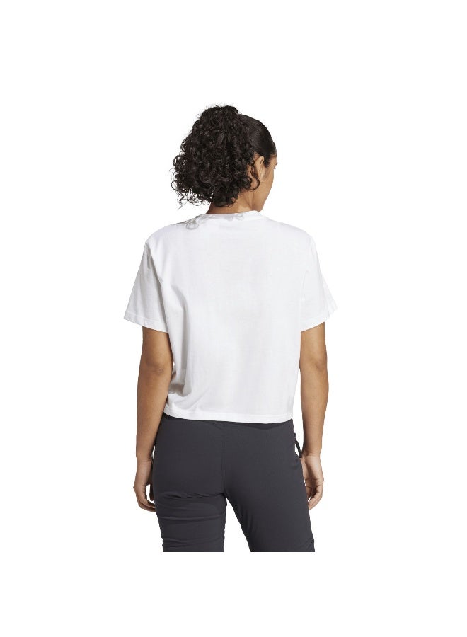 Adidas Puzzle Tee White Hiking T-Shirts 2XS - Image 5