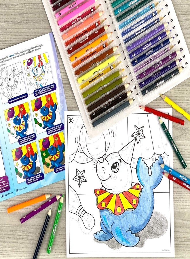 ArtSkills Color Shaders Colored Pencils 52 Piece Set, Multicolor, PA-2739 - Image 5