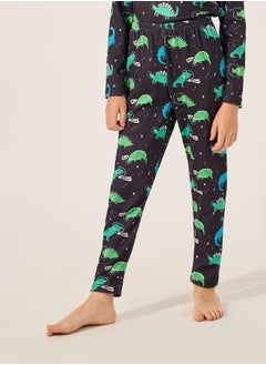 Styli All-Over Print T-Shirt and Pyjama Set  - Image 4