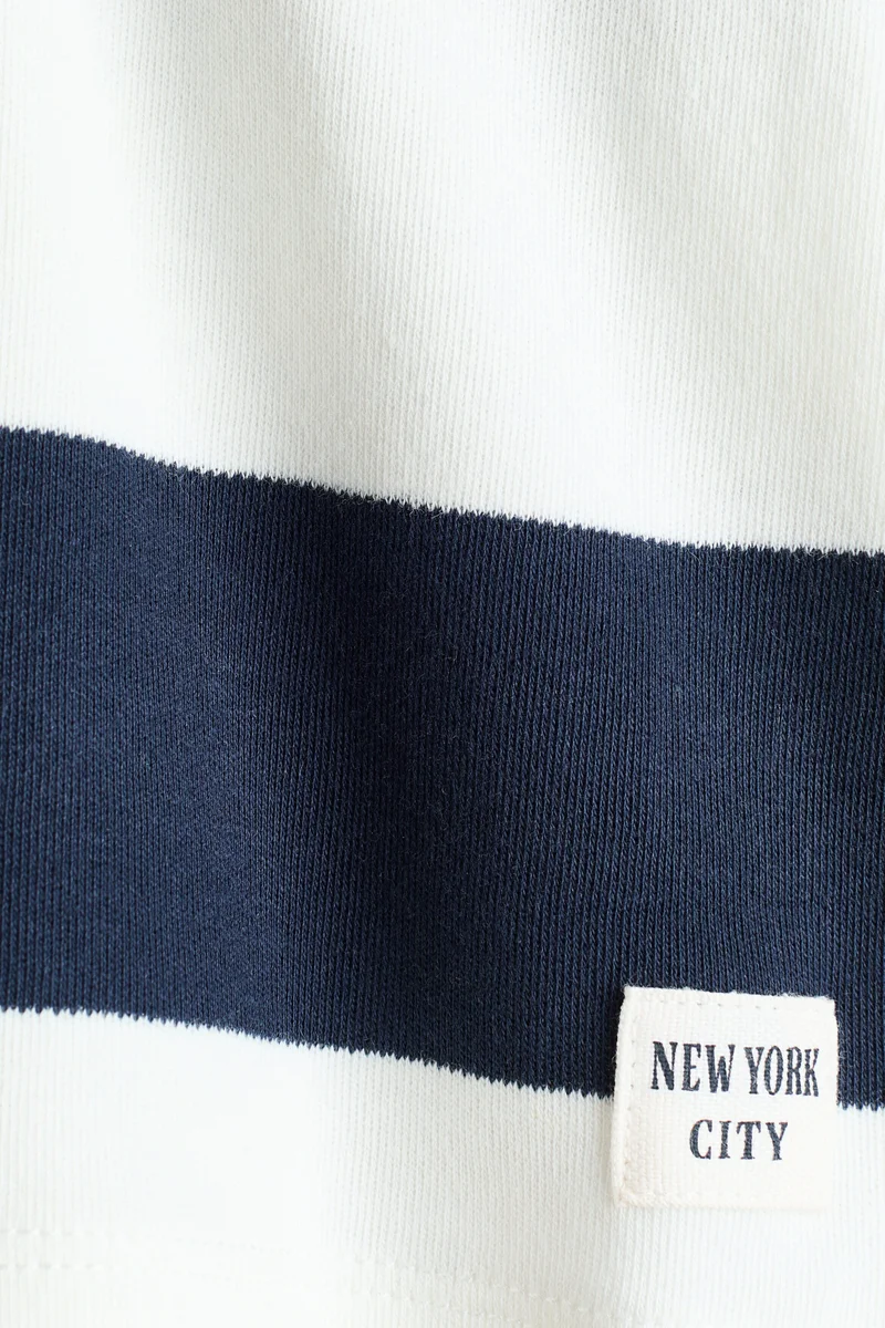 H&M Cotton rugby shirt