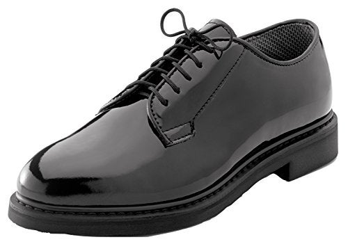 ROTHCO Black Patent Dress Oxford Shoes ~ size 10 - Image 1