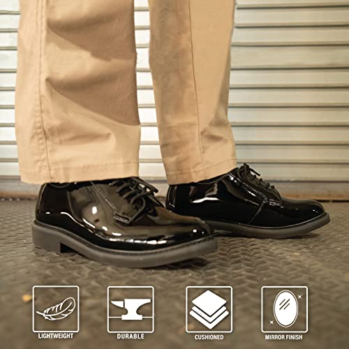 ROTHCO Black Patent Dress Oxford Shoes ~ size 10 - Image 3