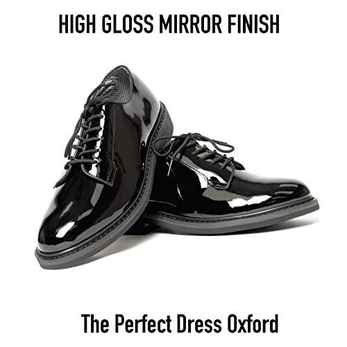 ROTHCO Black Patent Dress Oxford Shoes ~ size 10 - Image 5