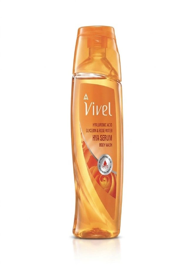 Vivel Hya Serum Body Wash 200ml|Hyaluronic Acid, Glycerin & Rose Water|Deep Intense Daily Hydration Shower Gel|Improve Dry Rough Skin Texture |Dermatologist Recommended |No Paraben|For Men & Women - Image 1
