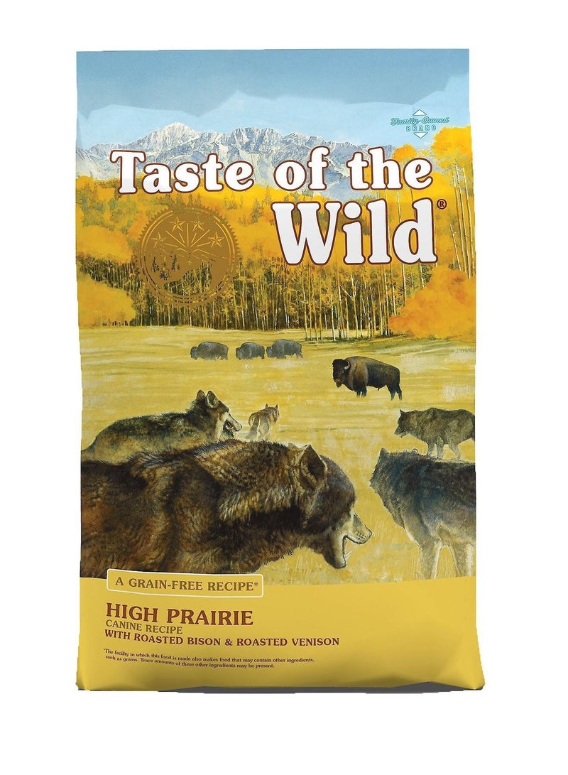 Taste of the Wild High Prairie Canine Recipe Roasted Venison Dog Dry Food 2.27Kg - Image 1