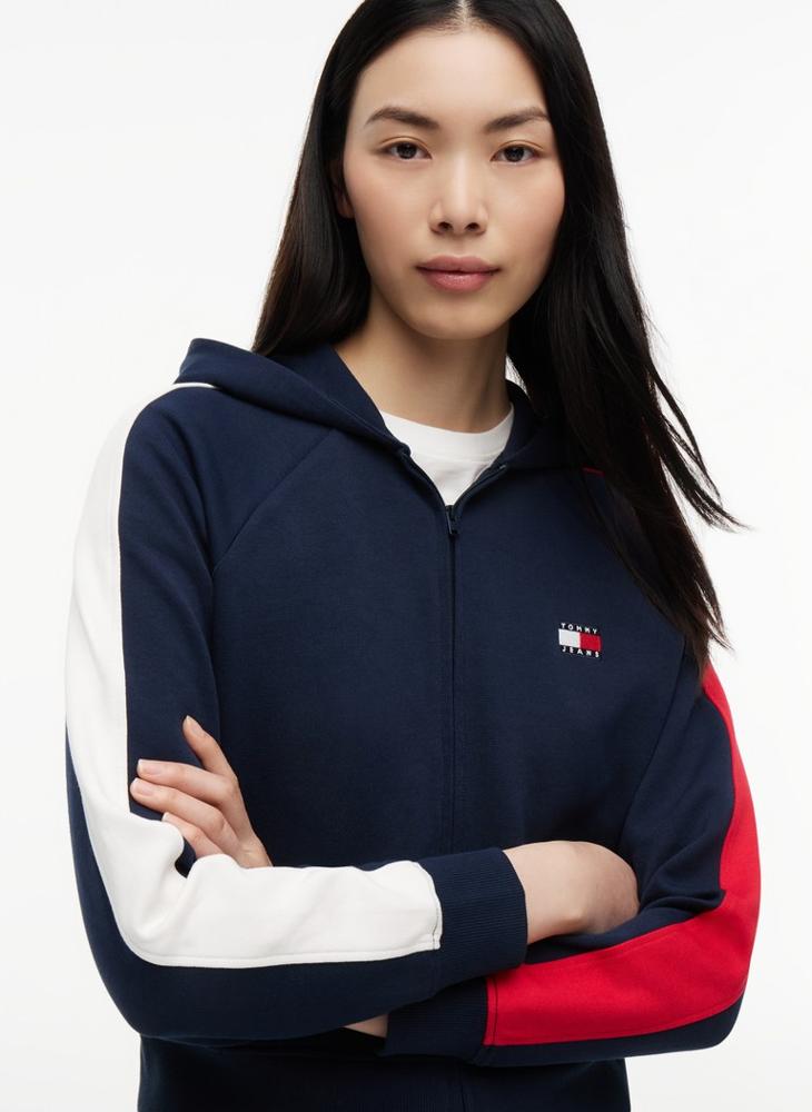 TOMMY JEANS Tommy Badge Zip-Thru Hoody - Image 3
