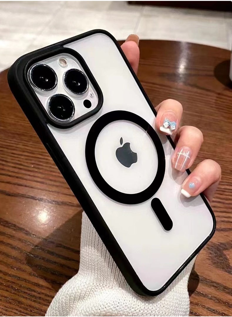 LEEKA iphone case Matte Grip Stylish Black Luxury Super Protective High End Shock Proof TPU Back Cover New 2024 Design for apple iPhone  - Image 2