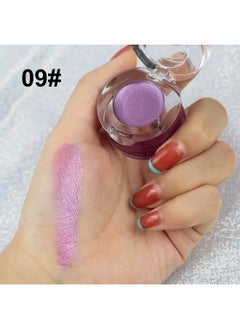 Vodisa Cream Eyeshadow Highly Pigmented Blendable Shimmer Eye Shadow Highlighter Smooth Crease Resistant Eye Makeup Set 09  - Image 3