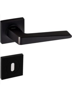 Nobel Max Penta Matte Black Square Rosette Room 
