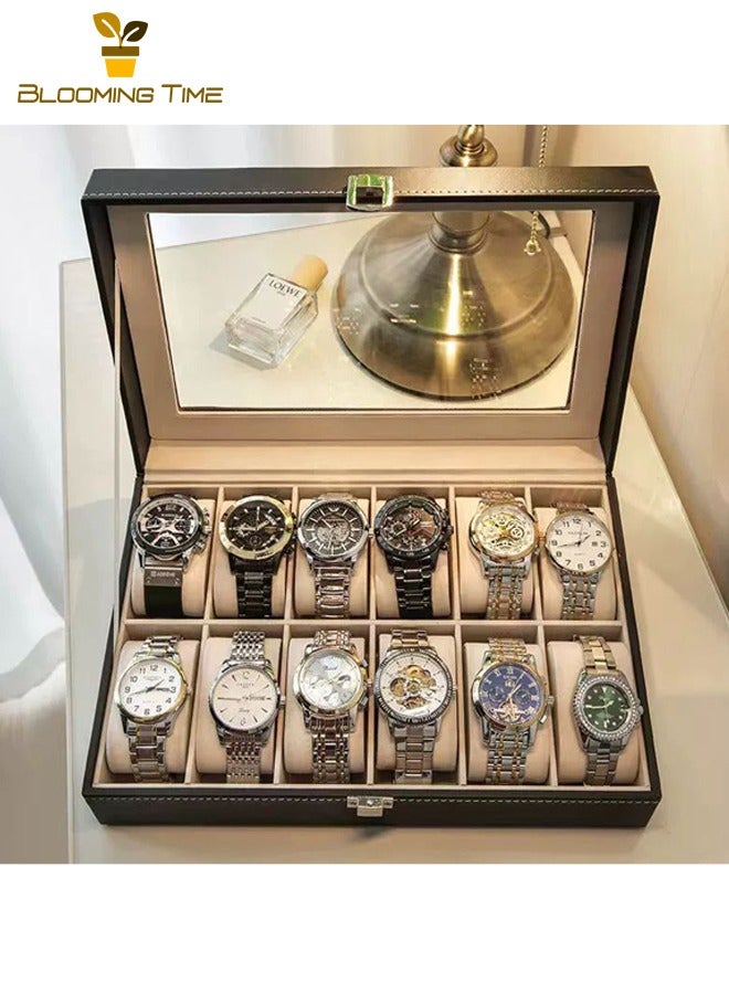 بلومنغ تايم قائمة المنتجات ذات الصلة مشاهدة صناديق التخزين,صناديق المجوهرات الجلدية,مشاهدة التعبئة والتغليف المنظم,مشاهدة صناديق التخزين,مشاهدة صناديق العرض,قلادة الأسرة كشك عرض صناديق,هدية رائعة وبسيطة - Image 2