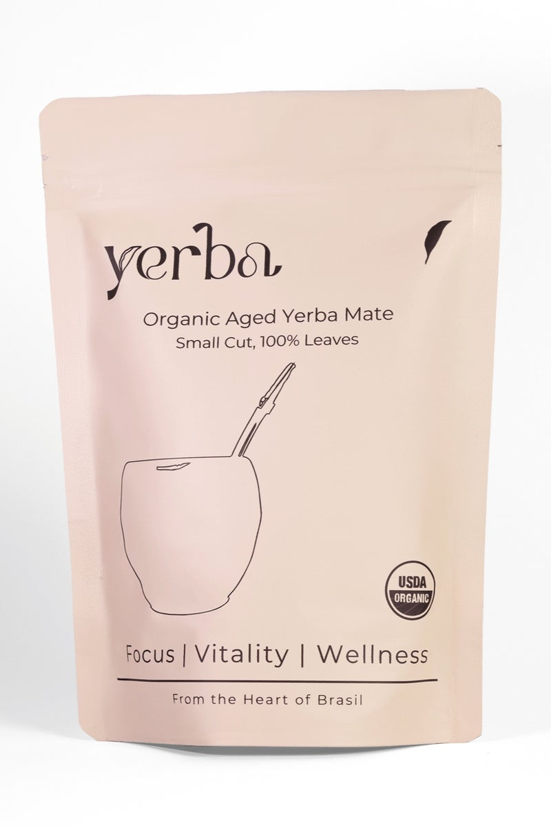 Yerba Organic Yerba Mate Tea - 100% Pure Leaves - 250g - Image 1