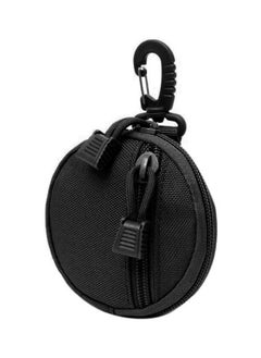Outdoor Camping Coin Wallet With Carabiner 10x10x2cm