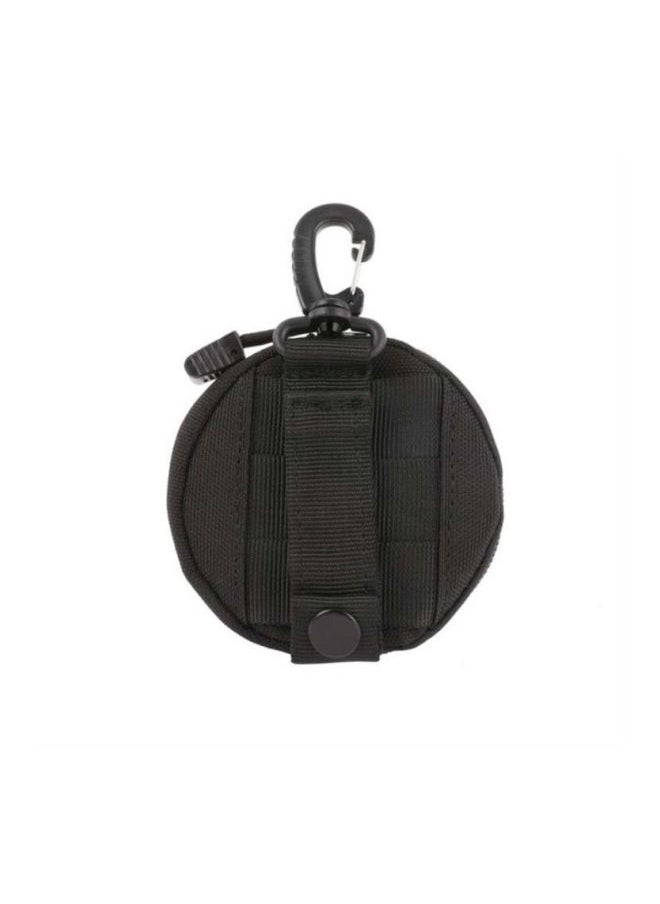 NIBEMINENT - Outdoor Camping Coin Wallet With Carabiner 10x10x2cm - Image 1