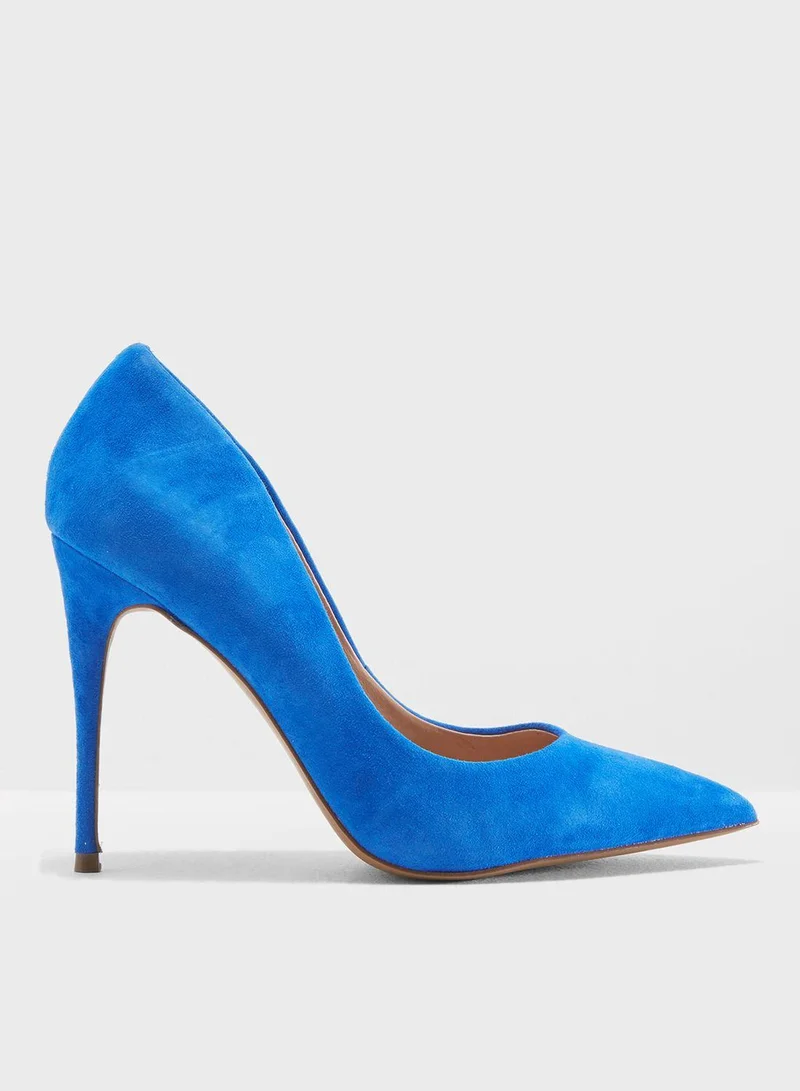 STEVE MADDEN Daisie Suede Pump